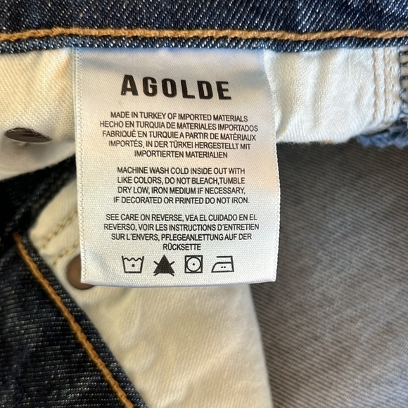 NWT AGOLDE Willow Mid Rise Slim Crop! - Picture 10 of 13